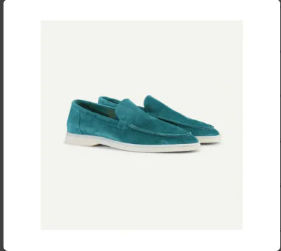 Men’s Suede Low Loafers