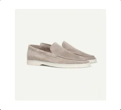 Men’s Suede Low Loafers