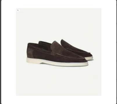 Men’s Suede Low Loafers