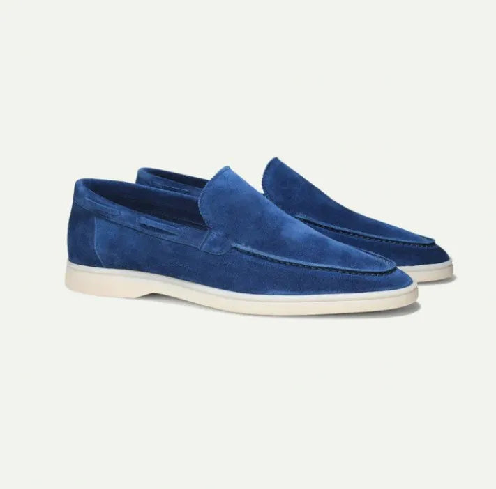 Men’s Suede Low Loafers