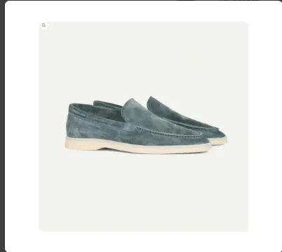Men’s Suede Low Loafers