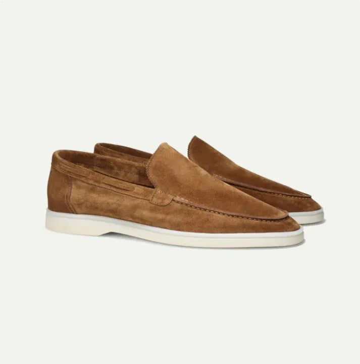 Men’s Suede Low Loafers